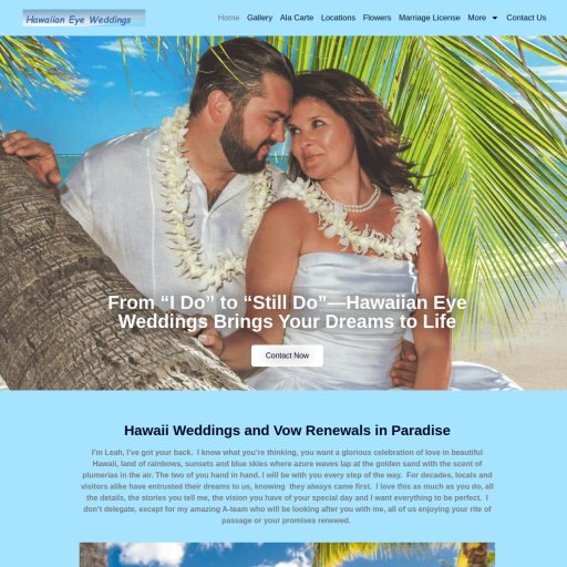 Hawaiian Eye Weddings