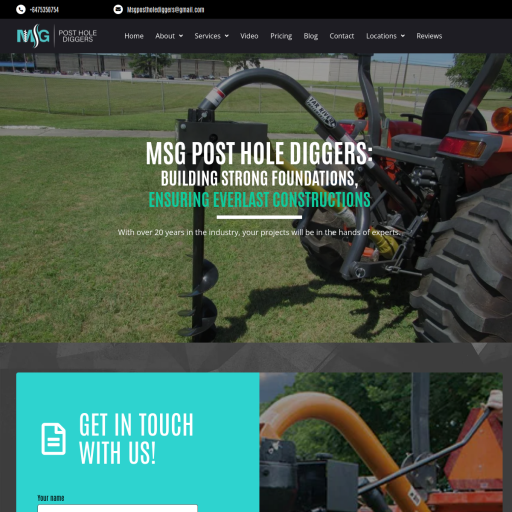 MSG Post Hole Diggers