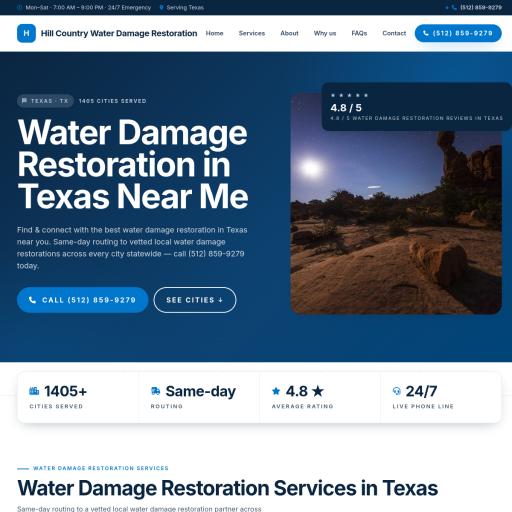 Hill Country Water Damage Restoration