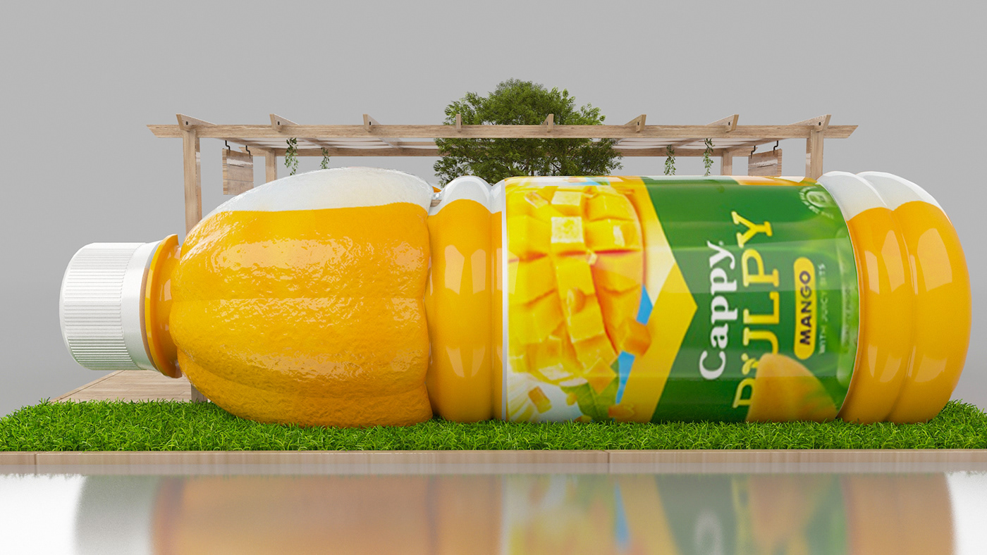 Trade & Exhibit Design for Cappy Pulpy
